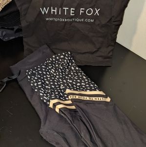 Sarah's Day x White Fox Active Black Leggings